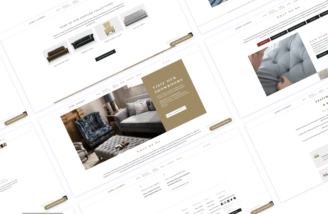 John Sankey product interface